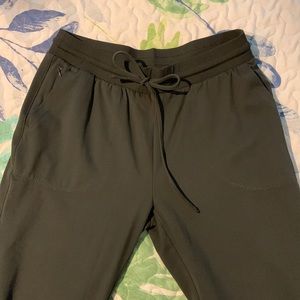 Olive green Rachel Zoe jogger pants